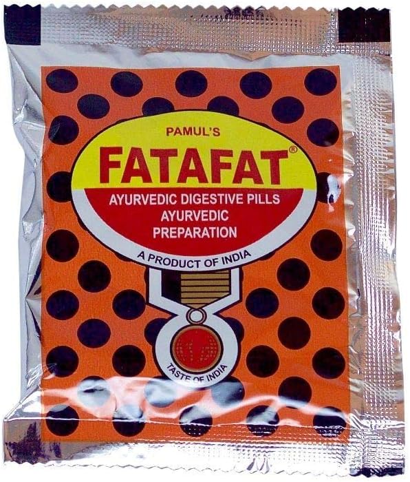Fatafat Ayurvedic Digestive Pills (10x Packs x 13g Every) Tarafından Indian Fancy