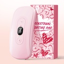 Portreatif Isıtma Pad Dönemi Cramps: 2 Timer 6 Heat Levels 6 Titreşim Modes Cordless Electric Isıtma Pad for Back Pain Relief Menstrual Isıtma Pad (Light Pink)