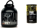 Animal Whey Isolate protein Toz, Post Workout ve Recovery & Pak için Yüklendi - All-in-One Vitamin & Supplement Pack