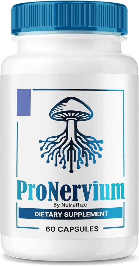 ProNervium - ProNervium Advanced Nerve Health Supplement, ProNervium Nerve Support Diyetary Pills, All- Natural Formula for Dynamic Lifestyle, Pro Nervium Pastillas (60 Capsules)