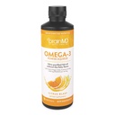 BRAINMD Dr Amen Omega-3 Power Squeeze, Citrus Blast - 16.8 oz - Υποστηρίζει Καρδιαγγειακό, Εγκεφαλικό & ανοσοποιητικό σύστημα Υγεία - Χωρίς γλουτένη - 30 Υπηρεσίες