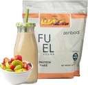 Yakıt Vegan Protein Toz Meyvesi Flavor - Protein Her Hizmetin 21g, Kas Büyümesi için Bitkiye Dayalı Ölme, Pea'dan Yararlı D3, Yapay Flavors, Gluten-Free Flavors, Gluten-Free