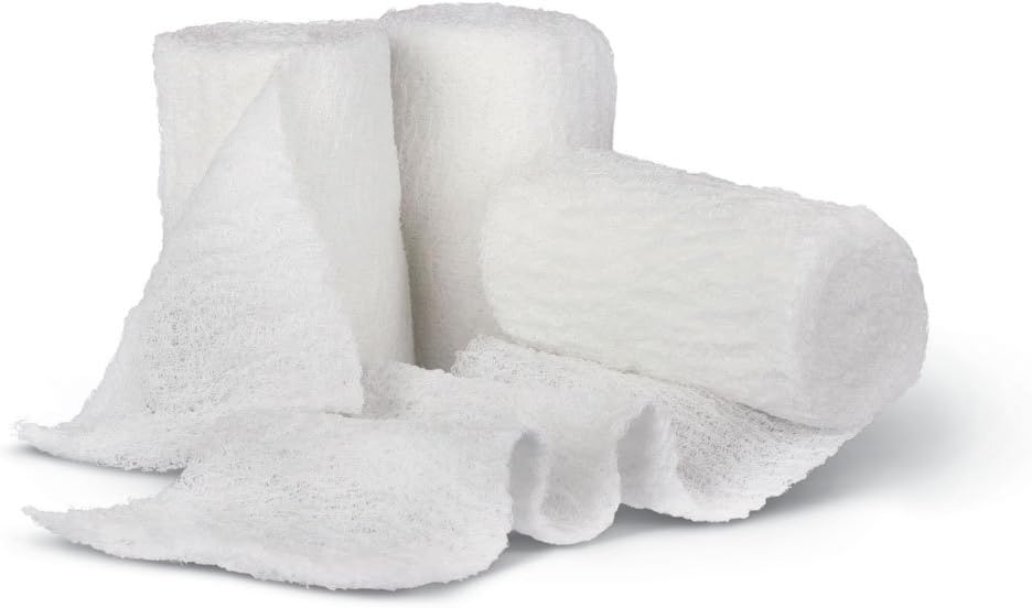 Medline Bulkee Lite Non-Sterile Conform Bandage, 2" x 3.5 yds., Yara Bakımı için ideal, 96