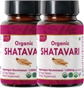 Shatavari 120 Tabletler | Asparagus Racemosus (Shatavari) | USDA Organik sertifikalı | Kadın Sağlığı ve Immune Sistemi | Diyet Tamam 120