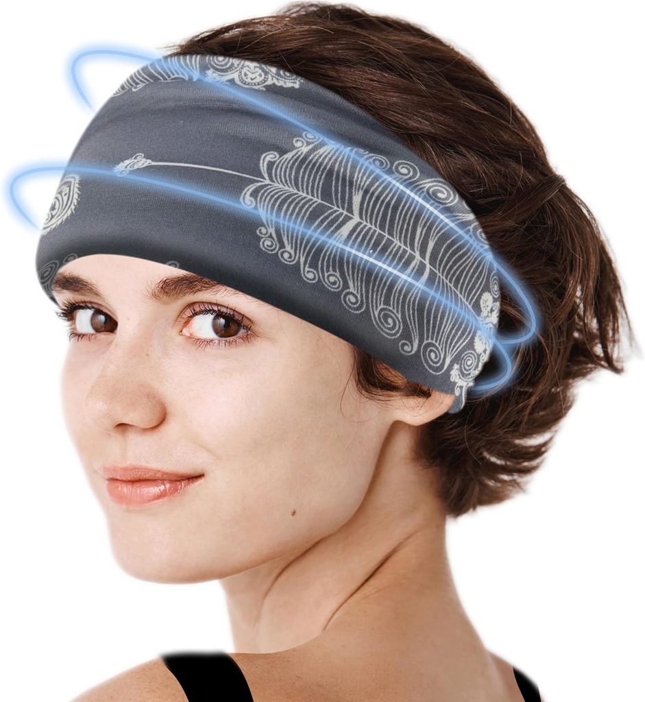 Crimmy Migraine Headache Relief Cap, Soğutma Gel Headband Boy Hat Maske, Soothing Ice Pack Head Face Cold Compress for Ger Stres & Hangover