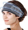 Crimmy Migraine Headache Relief Cap, Soğutma Gel Headband Boy Hat Maske, Soothing Ice Pack Head Face Cold Compress for Ger Stres & Hangover