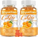 2 paketCOQ10 Gummies - CoQ10 500 mg + Omega-3 EPA/DHA Magnezyum + Magnezyum Glycinate + çinko Citrate, Kalp Sağlığını Desteklemek, Enerji Üretimi, Immune System & Mineral Abhidratörü + Omega-3 EPA/DHA Magnezyum + Magnezyum Glycinate + çinko Citrate, Immune System & Mineral