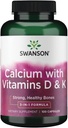 Swanson Tricalcium Kompleks D & K 100 Capsules