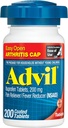 Advil Pain Reliever and Fever Reducer, Pain Relief Medicine with Ibuprofen 200mg for Joint Pain, Muscle Ache and Minor Arthritis Pain Relief - 200 Coated Tablets with Easy Open Arthritis Cap