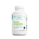 DAVINCI Labs Focus Chewable - Συμπλήρωμα Υποστήριξης Συμπεριφοράς, Εγκεφαλικής Υγείας και Ανοσολογικής Υγείας για Παιδιά* - με Βιταμίνη Β6, Φολικό, Βιταμίνη Β12, και Περισσότερα - Πορτοκαλί Γεύση - Χωρίς ζάχαρη - 90 δισκία