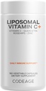Liposom Vitamin C 1500 mg ile çinko, Elderberry, Citrus Bioflavonoyak Grapetre, Lemon, Orange Toz, Quercetin & Rose HIPS Meyvesi - Vegan Tamam - Non-GMO, Vegan Pills, 180 Capsules