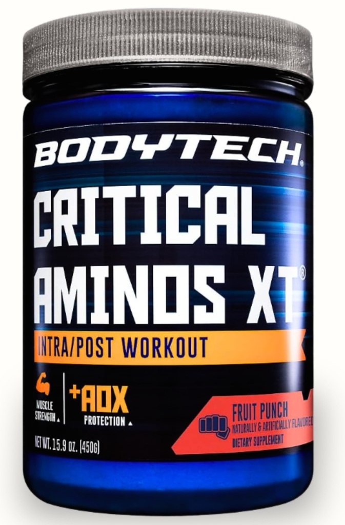 BODYTECH EĞİTİM XT Intra/Post Workout Tozu Lezzetli Meyve Züvori - Optimal Sonuçlar için Kas Kurtarma ve Geliştirilmiş Performansı (15.9 oz / 45 Hizmet)