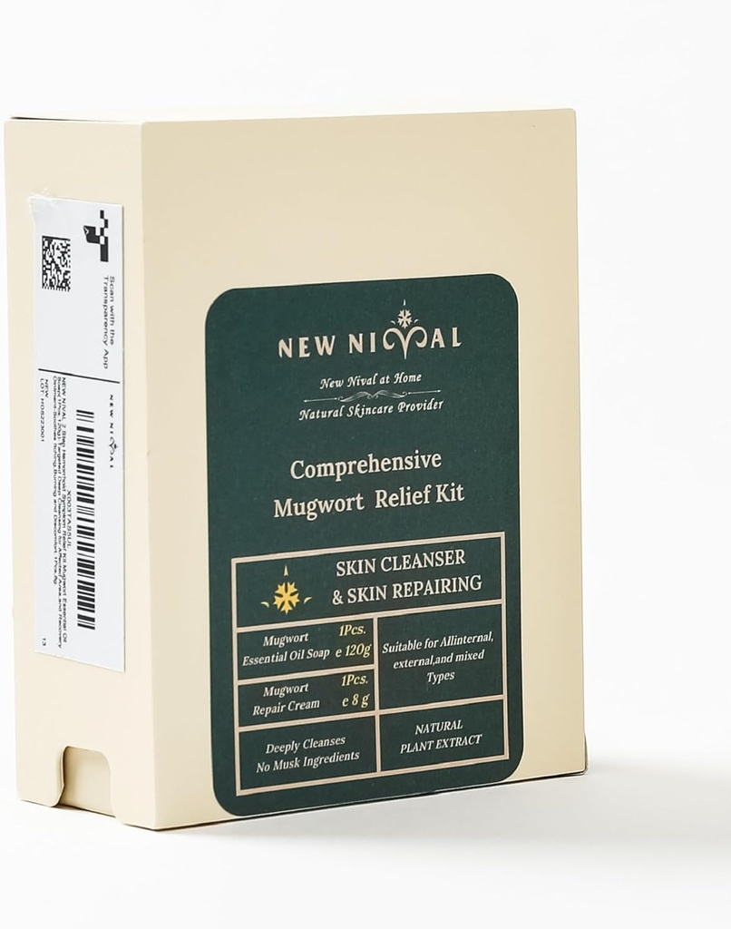 2 Adım Hemorrhoid Symptom Relief Kit.Mugwort Essential Oil Soap(1Pcs,120g)-Targeted Deep Cleansing for Influenceed Area,and Recovery Ointment-Soothes Itching,Burning and Discomfort.