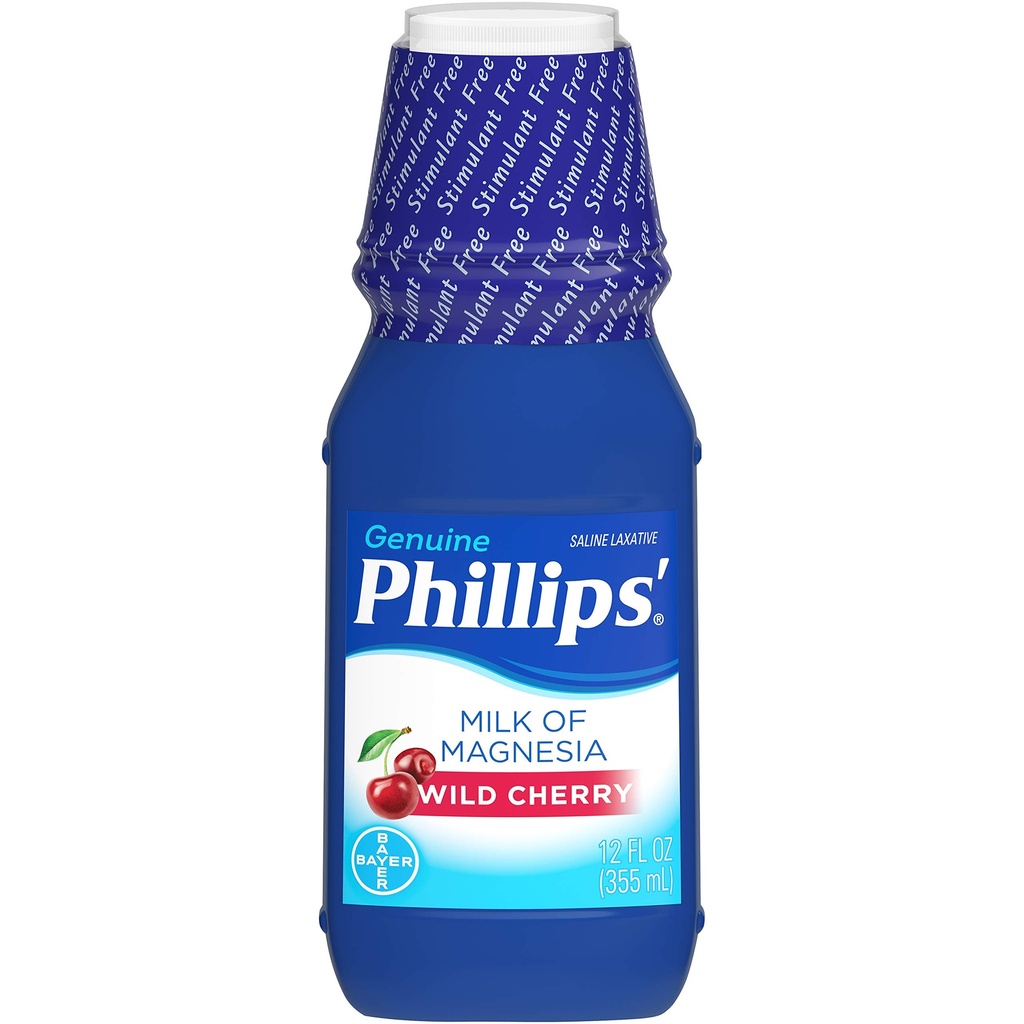Phillips Milk/MAG LIQ Cherry 12 OZ