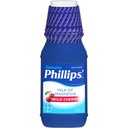 Phillips'in Magnesia Liquid Laxative, Wild Cherry Flavor, 12 oz, Stimulant & Cramp Free Relief of Occasional Constipation, #1 Milk of Magnesia Brand