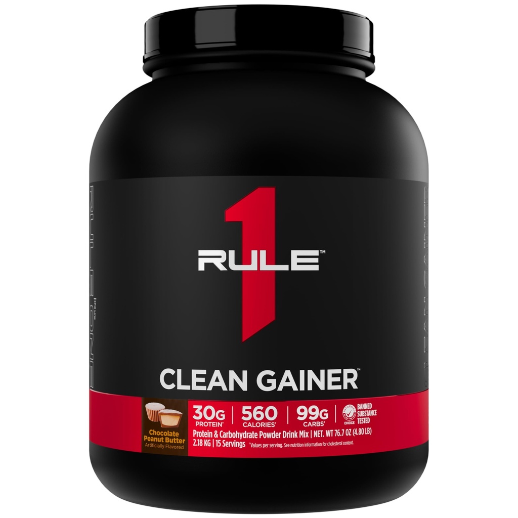 Kural 1 Clean Winer - High-Protein Lean Formula 560 Calories, 30g of Full-Spectrum protein, Over 90g Carbs, Under 6g of Fat (15 Servisler, Peanut Butter)