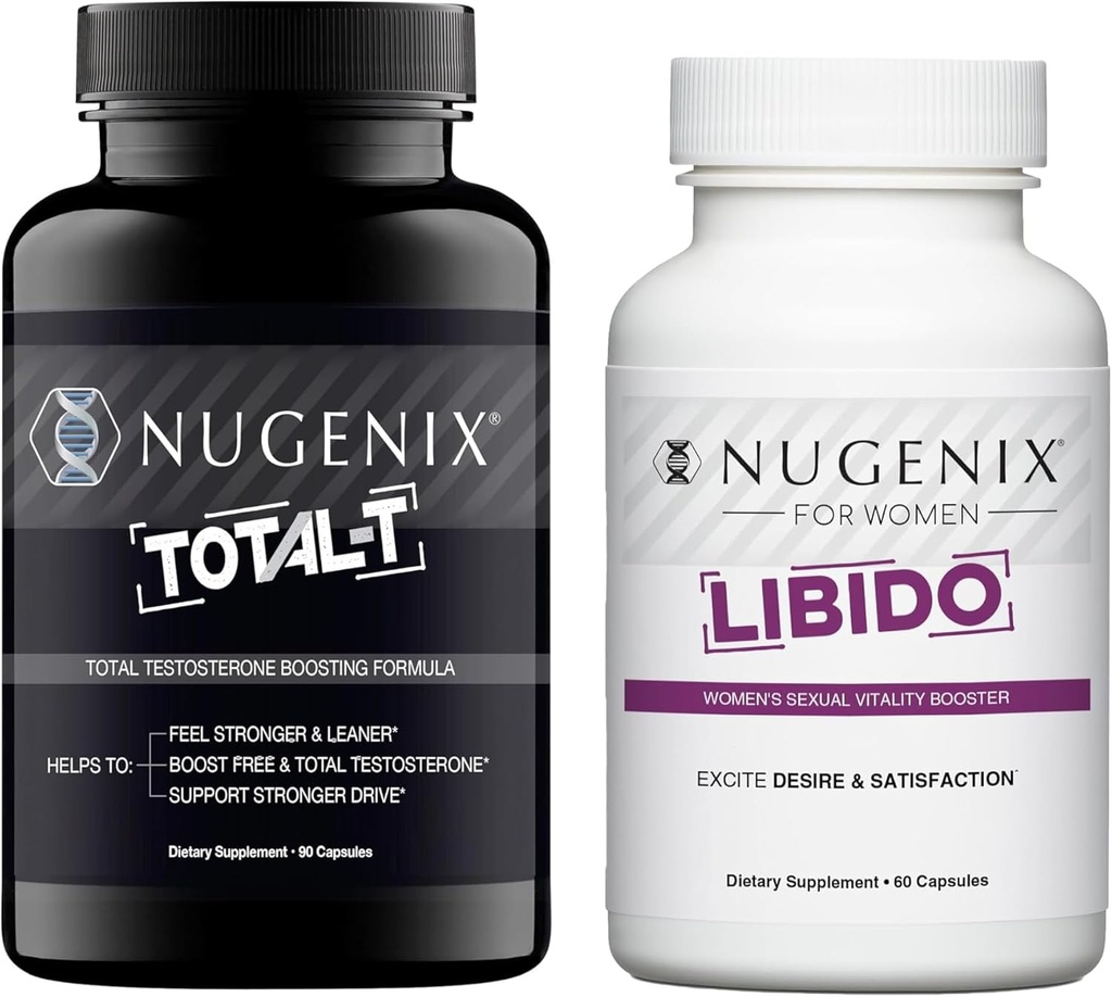 Nugenix His & Hers Bundle - Γυναικεία Libido και Total-T τεστοστερόνη Booster