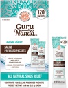 GuruNanda PreMixed Saline Packets για Nasal Rinse (120 Count), Όλα τα φυσικά Sinus Rinse Packets για να βοηθήσει με Αλλεργίες & Συμφορητική ανακούφιση, 0.08oz κάθε