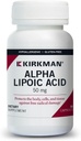 Kirkman - Alfa Lipoic Acid 50 mg - 90 Capsules - Potent Antioksi - Harmful Radikallere Karşı Korumalar - Hipoallergenik