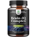 Nootropic Memory Supplement for Brain Support - Memory Pills for Brain Boost and Natural Energy Branson - B 12 Bacopa Monnieri Rhodiola Rosea DMAE Ginkgo Biloba Phosphatidylserine Supplement