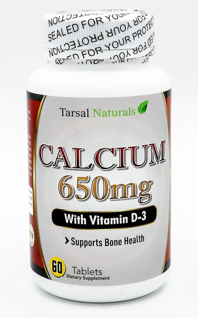 Kalsiyum Plus Vitamin D3 60 Tablet Tüm Doğallar Yaşlılar Gecikme ve Menopause ABD Gluten Free FDA Kayıtsız Tesis GMOB için Bone Health Good