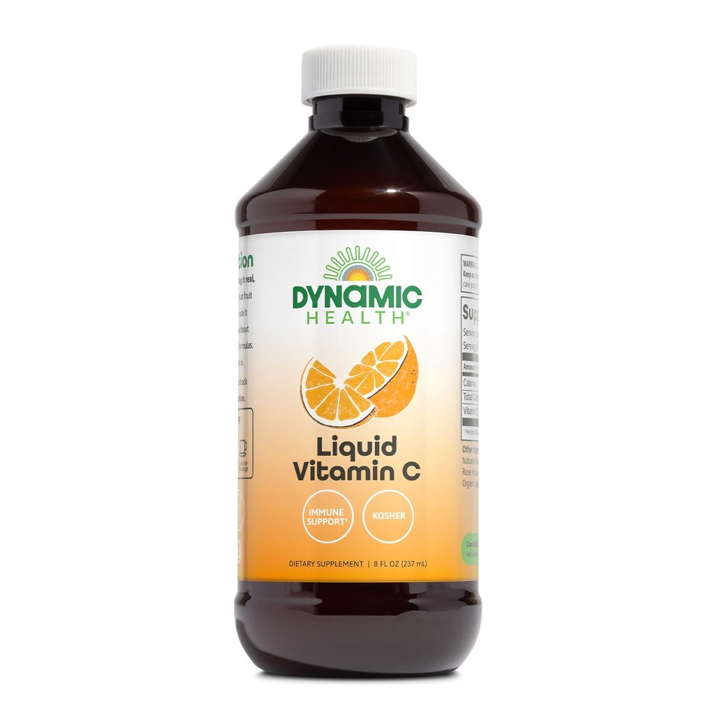 Dinamik Sağlık Sıvı Vitamini C Natural Citrus | 1000 Mg | 8 Ounce