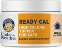 Under the Weather Ready Cal Powder for Cats | High-Calorie, Weight Gainer, Appetite Stimulant, Energy Booster Pet Supplement | 8 Ounces
