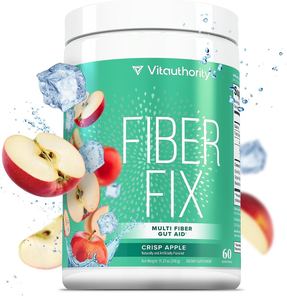 Fiber Supplement Colon Cleanse Prebiyotik Toz Detox | Cave Cleanse Detox for Women | Digestive Health Regularity Satiety & Bloating Relief for Women Gut Cleanser & Toz Apple Flavored 60 Hizmetler