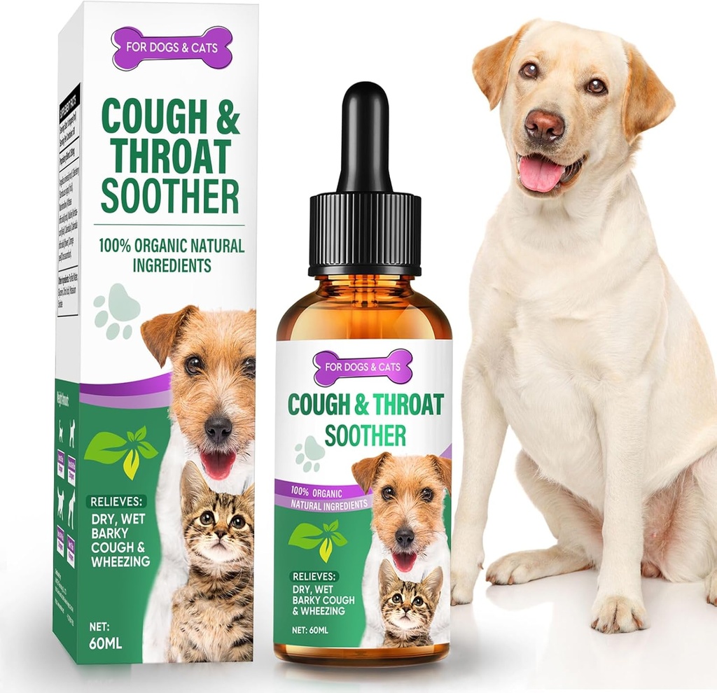 Köpek Cough Tedavisi, Suppress Antivirüsleri için Köpek Alerjisi Tamam, Kuru, Wet & Barky Cough for Köpekler