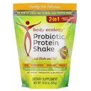 Body Ecology Probiyotik protein Shake Toz | Fermented protein Diyetsel Supplement | Non-GMO | Gluten Free | Soy Free | No Sugar added | 15g of protein | Toz | Resealable 18.52 OZ