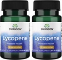Swanson Lycopene - Prostate Health, Heart Health, & Supports Blood Pressure In The Normal Range - Mens Health Supplement - (60 Softgels) 2 Pack