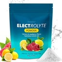 Hydration Electrolyte Toz, Keto & No Sugar - High P properties (1000 mg) with Lemon Raspberry Flavored - Zero Calorie Sugar Free Electrolyte Toz, Non-GMO 32 Servisler
