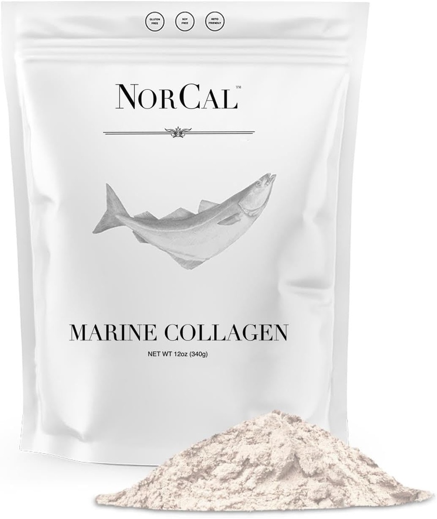 Norcal Marine Collagen - 12oz Marine Collagen Peptides σκόνη 