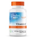 Doktor'un Q-C ile En İyi Vitamin C - C 1000 mg Non-GMO, Vegan, Gluten Free, Soy Free, Sourced from İskoçya Veggie Caps, 120 Count Count Count Count