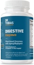 Dr. Tobias, Amylase, Bromelain, Lipase, Lactase, Protease, Papain & More, Digestion Supplement with 18 Enzymes for Digestion and Gut Health, 30 Capsules, 15 Servisler