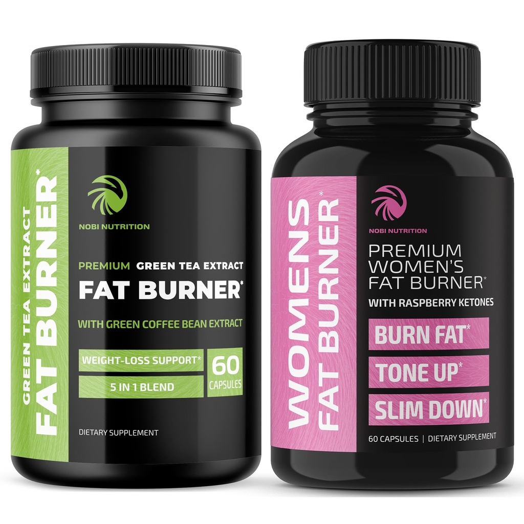 Fat Burners για τις γυναίκες - Βατόμουρο κετόνες και πράσινο τσάι απώλεια βάρους - 60 κόμητες