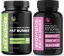 Fat Burners για τις γυναίκες - Βατόμουρο κετόνες και πράσινο τσάι απώλεια βάρους - 60 κόμητες