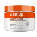Genius Electrolytes Toz İçecek Mix, Orange Fizz, 30 Hizmet - Doğal Hydration ATM & Endurance Supplement with P properties, Magnezyum & çinko - Sugar Free & No Yapay Sweeteners or Dyes