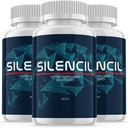 (3 συσκευασία) Silencil Advanced χάπια συμπλήρωμα για εμβοές, κάψουλες για την υγεία του αυτιού υποστήριξης (180 κάψουλες)