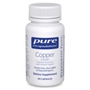 Pure Encapsulations Copper (Citrate) | Highly Bio available Form of Copper | 60 Capsules