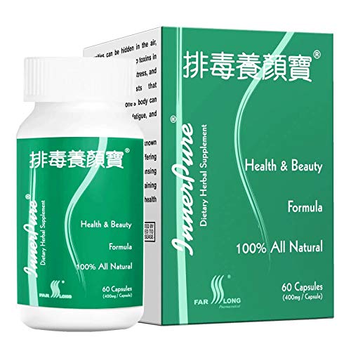 FAR LONG InsidePure ® 6 HERBSDe Sağlıklı Bowel Hareketleri ve Gelişmiş Digestive Wellness. Düzenliliği, Nurture Gut Health ve Achieve Digestive Balance ,,60 Capsules