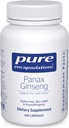 Pure Encapsulations Panax Ginseng | Hipoallergenic Supplement Occasional Physical Stress * | 120 Capsules