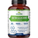Zazzee Extra Strength 1.3/1,6 Beta Glucans, 1000 mg, %100 Yoğun, 90 Vegan Capsules, Sağlıklı Immune Sistemi Destekliyor, 100% Vegetarian, All-Doğal ve Non-GMO