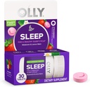 OLLY Sleep Fast Dissolves, 3mg μελατονίνη, βάλσαμο λεμονιού, γεύση φράουλας, 30 ημέρες προσφοράς - 30 κόμης