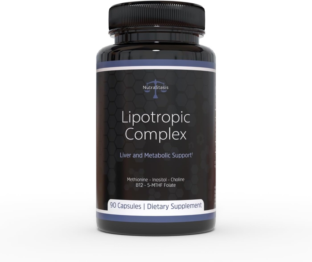 Lipotropic Kompleksi MIC B12 - Metrik B12, B9, Inositol Choline Methionine - Liver Support & Detox, Metabolism Support, Kilo Kaybı, Hormon Dengeleme