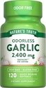 Nature's Truth Odorlesss 2400 mg | 120 Softgels | Ekstra Pills | Non-GMO, Gluten Free Supplement Supplement