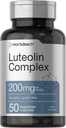 Horbäach Luteolin Kompleksi | Rutin | 50 Capsules | Vegetarian, Non-GMO & Gluten Free Flavonoid Formula Formula