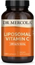 Δρ. Mercola Liposomal Vitamin C - Εγκέφαλος, καρδιά, μάτι & ανοσοποιητική υποστήριξη - Παρέχει 1.000 mg βιοδιαθέσιμη βιταμίνη C - μη ΓΤΟ, χωρίς γλουτένη & χωρίς σόγια - 180 κάψουλες (90 Σερβιέτες)