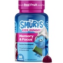Smurfs Focus Gummies for Kids | Çocuklar Oda ve Dikkat Supplement with Phosphatidylserine | Gerçek Meyve ile Yap | Doktor Geliştir | Non-GMO ve Yapay Flavors veya Renkler | 30 Gummies