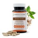 Secrets of the Tribe Stone Root 60 Capsules, 1000 mg, Responsibly farmed Stone Root (Collinsonia Canadensis) Dried Root (60 Capsules)